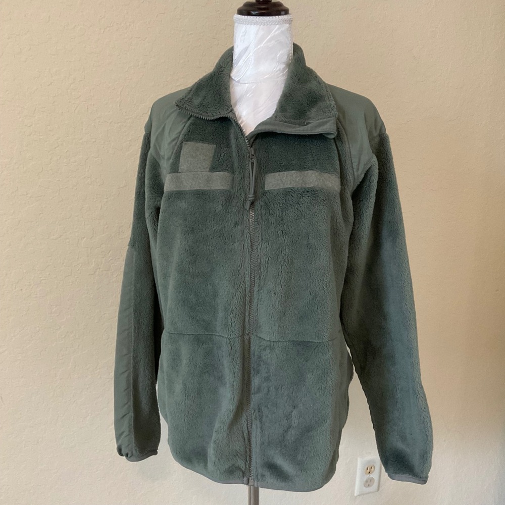 US Military ECWCS Gen III Level 3 Polartec Fleece Jacket Green Small Regular